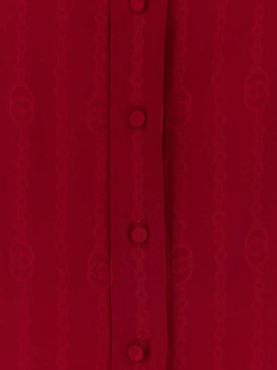 26FW 구찌 블라우스 865102 ZAM48 Red - GUCCI