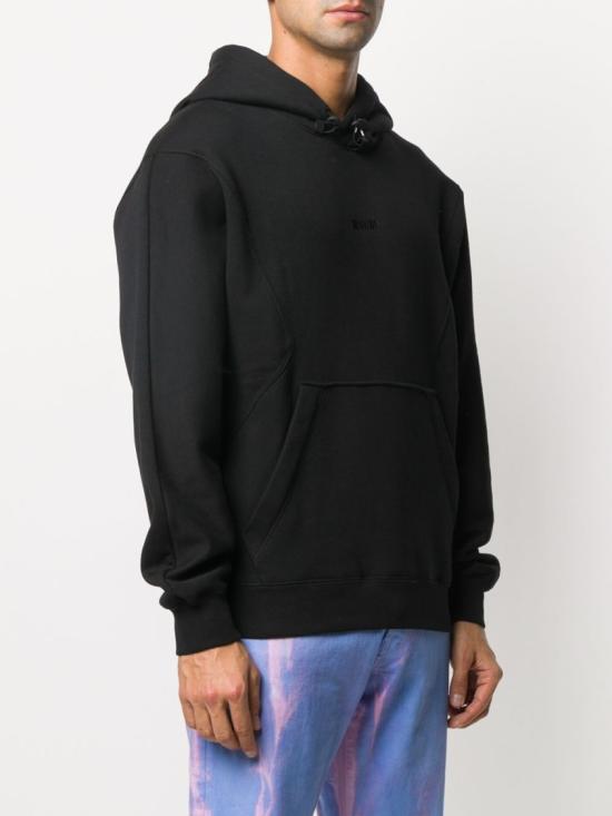  엠에스지엠 후드 티셔츠 2940MM93 207599 Black - MSGM