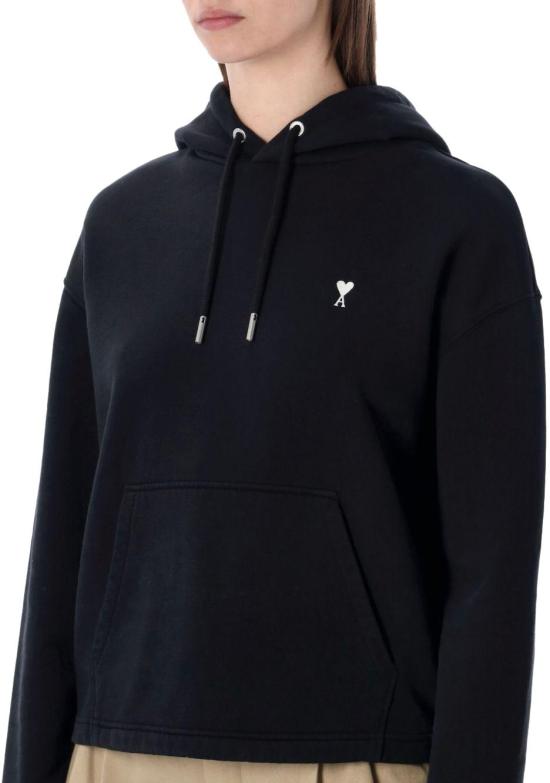 26SS 아미 후드 티셔츠 3666598745012 BLACK - AMI
