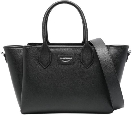 26SS 엠포리오 아르마니 토트백 EW002329AF17799MC149 BLACK