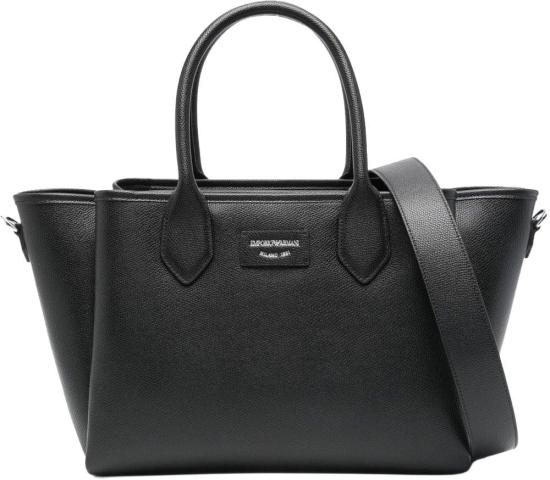 26SS 엠포리오 아르마니 토트백 EW002329AF17799MC149 BLACK