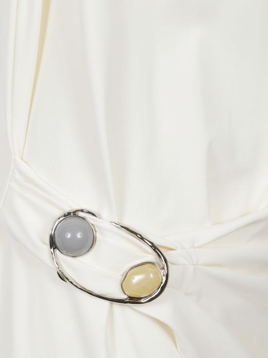 26SS 하물렛 롱 원피스 OLIMPIA White - HAMOULET