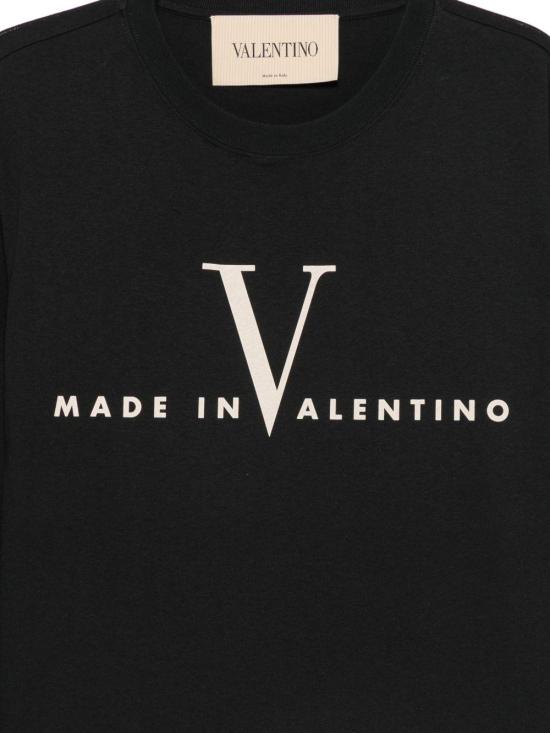 26FW 발렌티노 가라바니 긴팔 티셔츠 VMG18NBM39RA BLACK - VALENTINO GARAVANI
