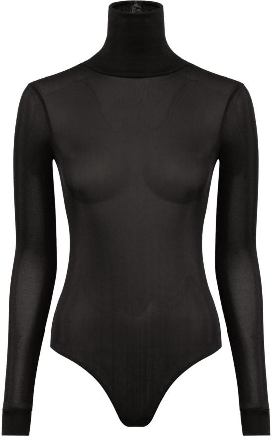  마르지엘라 하이넥 바디수트 S51NA0104S24468900 BLACK