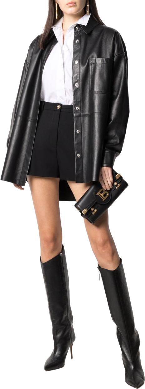 26SS 발망 크로스백 GN1LE596LAVE0PA BLACK - BALMAIN