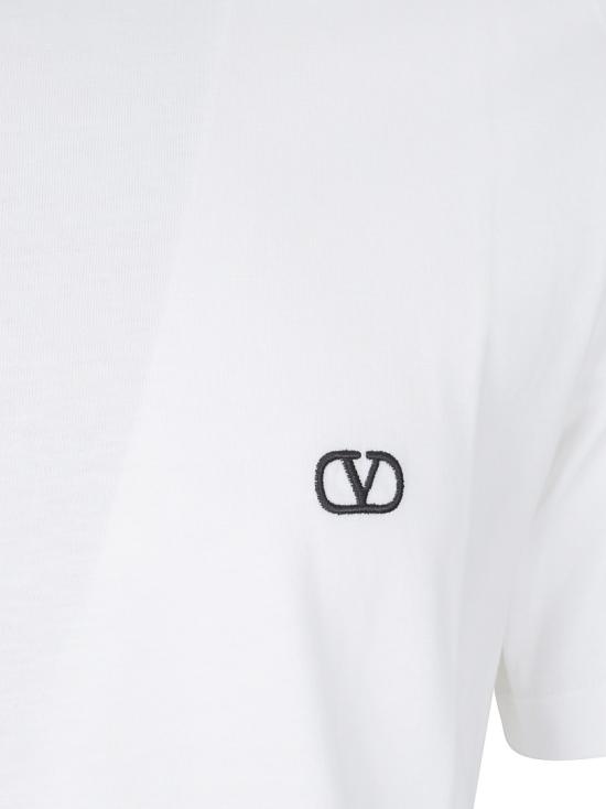26FW 발렌티노 가라바니 반팔 티셔츠 9V3MG10VBMM 0BO White - VALENTINO GARAVANI