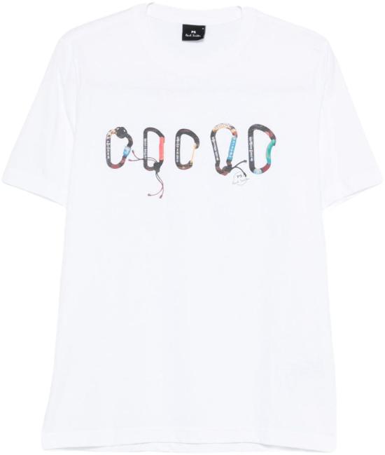 26SS 폴 스미스 지브라 패치 반팔 M2R011RVP561701 WHITE