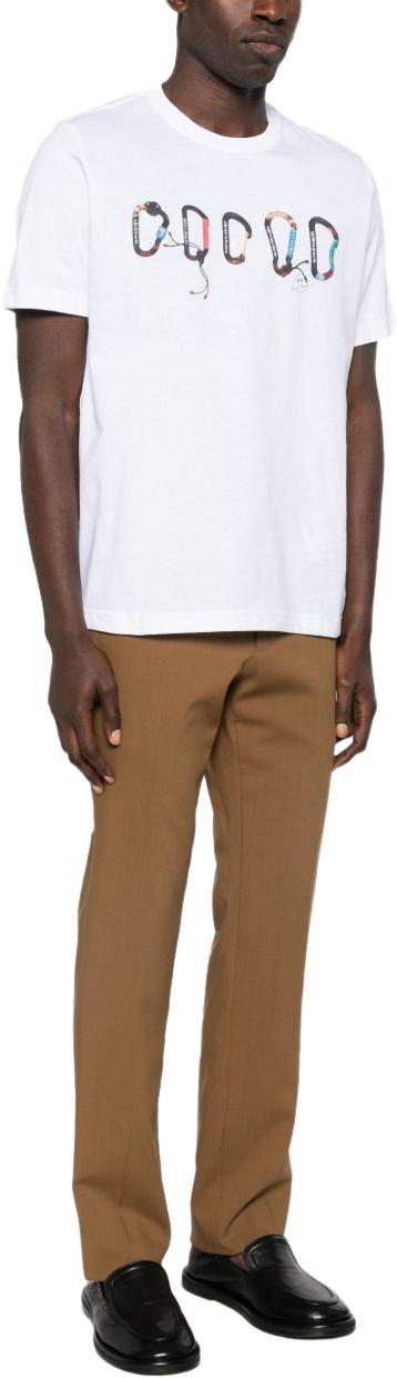 26SS 폴 스미스 지브라 패치 반팔 M2R011RVP561701 WHITE - PAUL SMITH