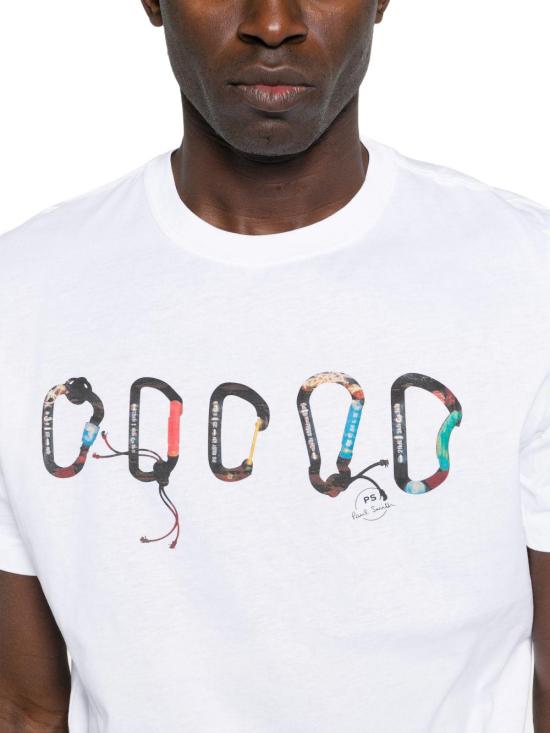 26SS 폴 스미스 지브라 패치 반팔 M2R011RVP561701 WHITE - PAUL SMITH