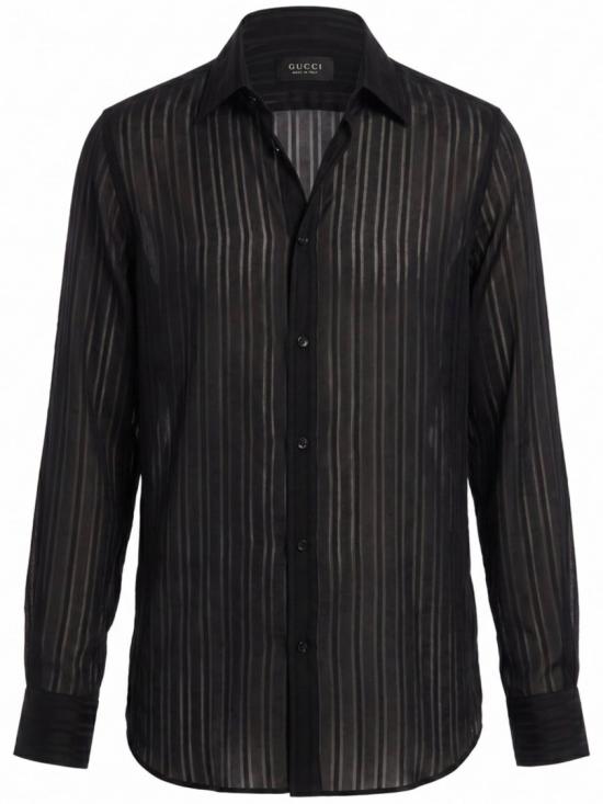 26FW 구찌 긴팔 셔츠 865801 ZAU2C Black