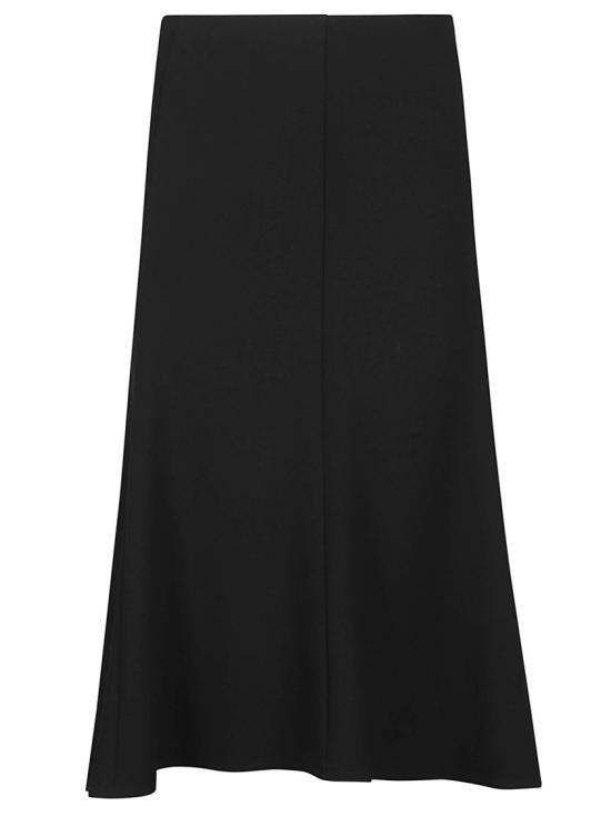 26SS 질샌더 롱 스커트 J02MA0365J20340001 Black