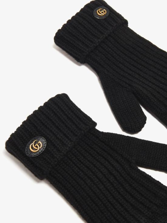 26FW 구찌 장갑 788503 3GB02 Black - GUCCI