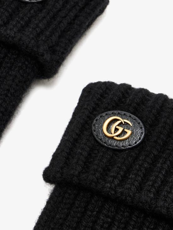 26FW 구찌 장갑 788503 3GB02 Black - GUCCI