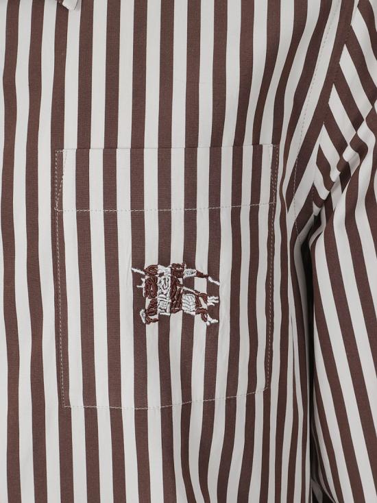 26SS 버버리 긴팔 셔츠 8123677 C6089 Brown - BURBERRY