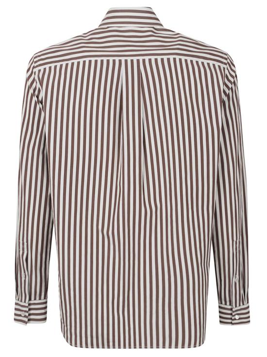 26SS 버버리 긴팔 셔츠 8123677 C6089 Brown - BURBERRY