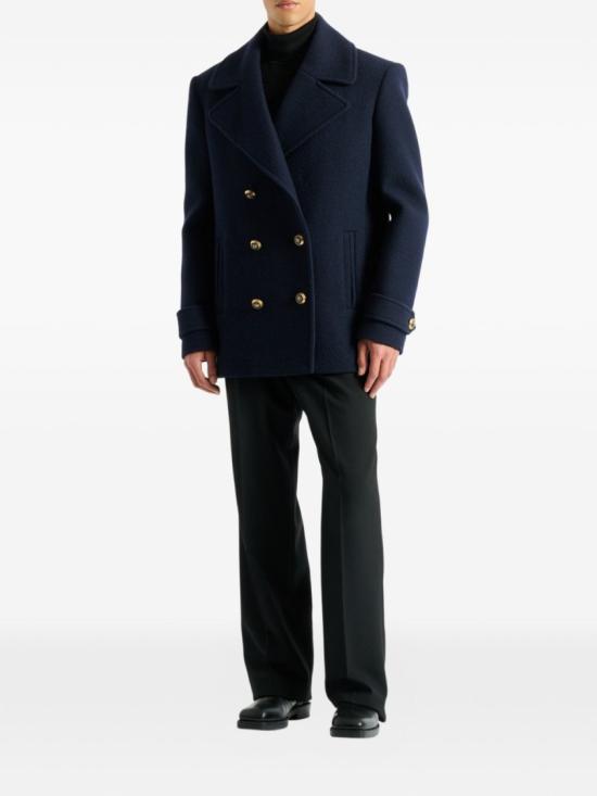 26FW 발망 수트 자켓 HH1UA156WC70 6UC Blue - BALMAIN