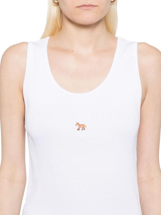 26SS 메종키츠네 베이비 폭스 탱크탑 PW00623KA0033P100 WHITE - MAISON KITSUNE