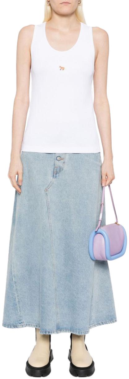 26SS 메종키츠네 베이비 폭스 탱크탑 PW00623KA0033P100 WHITE - MAISON KITSUNE