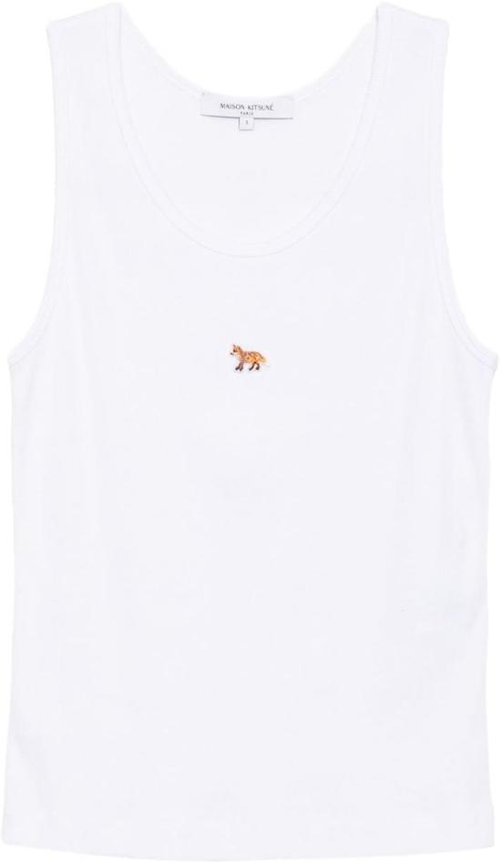 26SS 메종키츠네 베이비 폭스 탱크탑 PW00623KA0033P100 WHITE