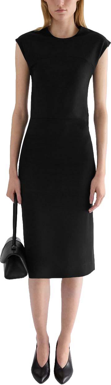 26FW 질샌더 미디 원피스 J02CT0638J20388001 BLACK - JIL SANDER