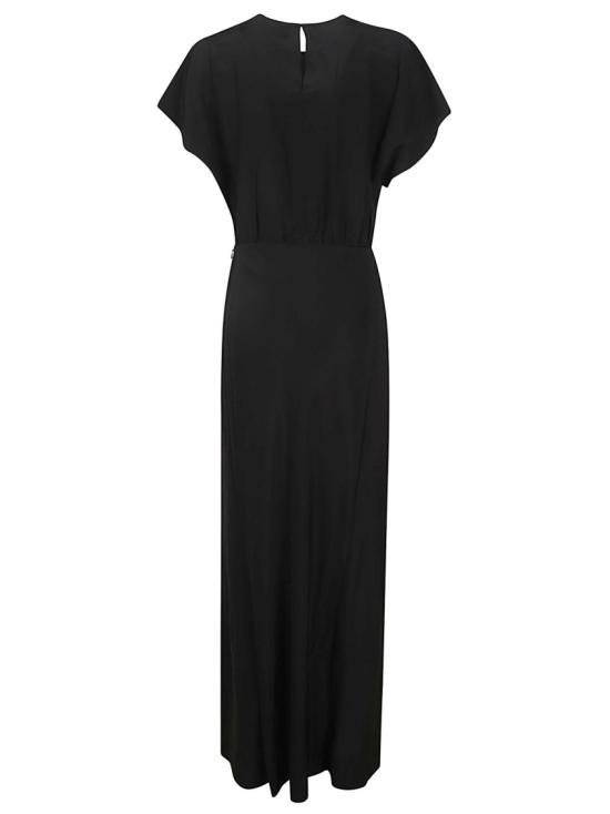 26SS 마토 롱 원피스 BMTDRPL Black - MATTEAU
