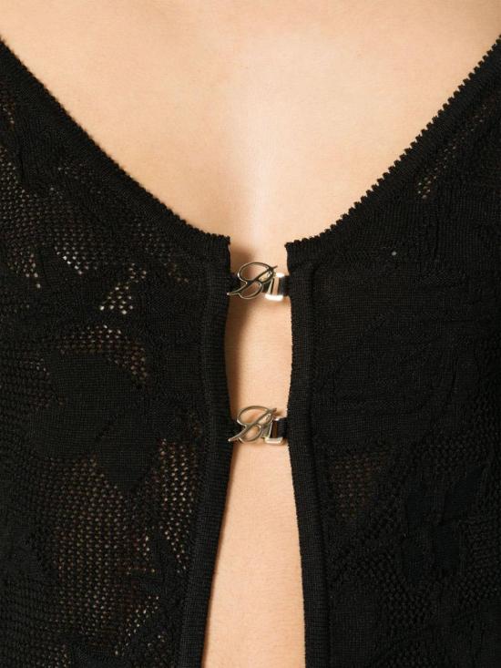  블루마린 가디건 4M053AN0990 BLACK - BLUMARINE