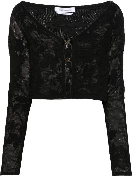  블루마린 가디건 4M053AN0990 BLACK