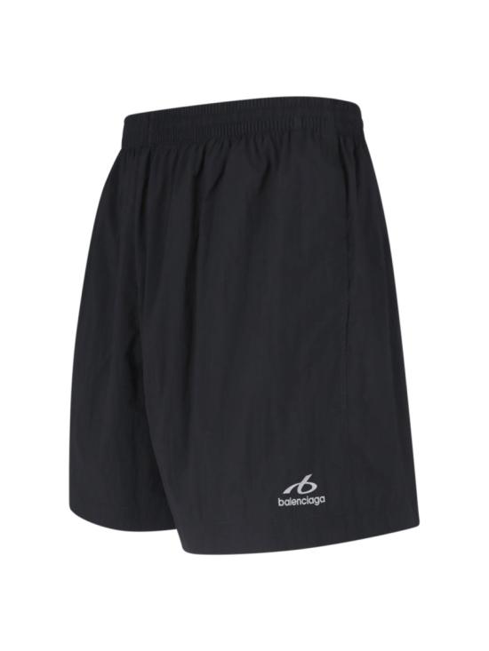 26FW 발렌시아가 바디스 스윔 쇼츠 A001NP 4G4B21000 Black - BALENCIAGA