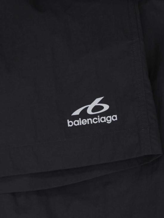 26FW 발렌시아가 바디스 스윔 쇼츠 A001NP 4G4B21000 Black - BALENCIAGA