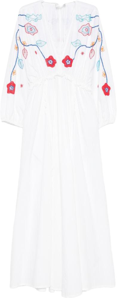 26SS 포르테포르테 롱 원피스 14850MYDRESSCRYSTAL WHITE