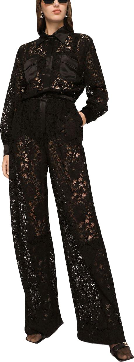  돌체앤가바나 점프수트 F6H1JTFLM9VN0000 BLACK - DOLCE & GABBANA