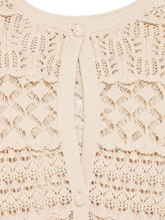 26SS 세미쿠튀르 스웨터 S6SF02A070 WHITE - SEMI-COUTURE