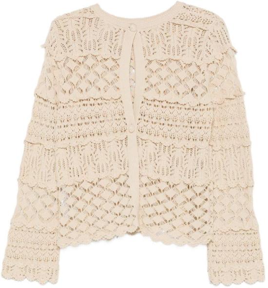 26SS 세미쿠튀르 스웨터 S6SF02A070 WHITE - SEMI-COUTURE
