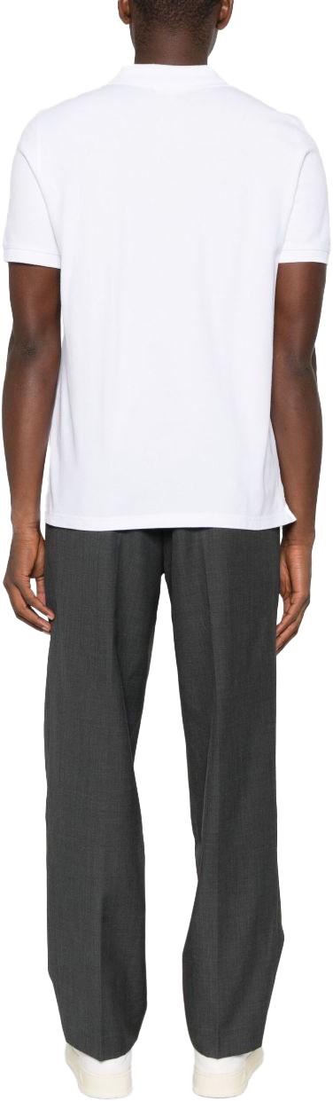 26SS 메종키츠네 폭스 헤드 레귤러 폴로 티셔츠 PM00209KP0002P100 WHITE - MAISON KITSUNE