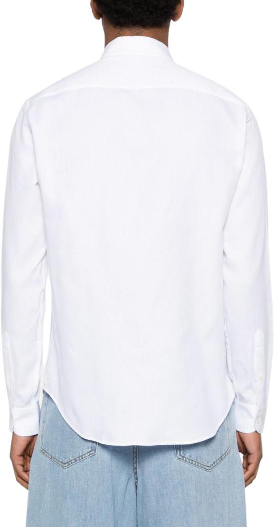 26SS 엠포리오 아르마니 긴팔 셔츠 EM000099TE19225F0004 WHITE - EMPORIO ARMANI