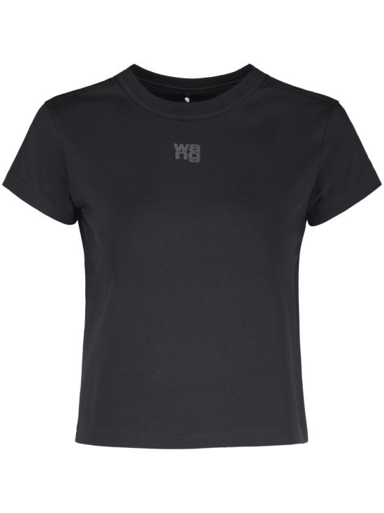 26SS 알렉산더 왕 반팔 티셔츠 4CC3241521001 Black