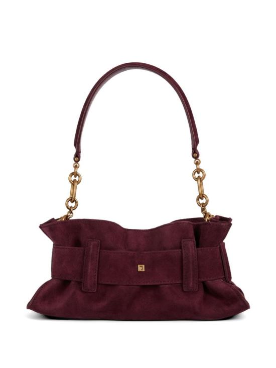 26FW 발망 숄더백 HN1AE994LSDD 3GN Burgundy - BALMAIN