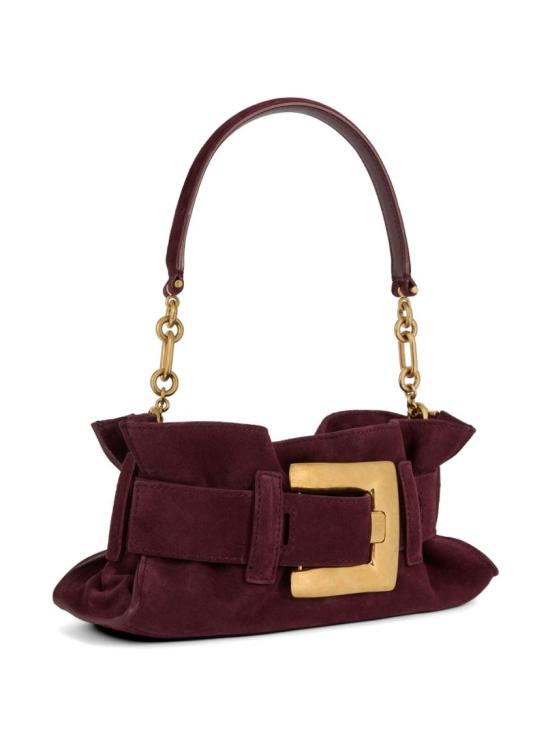 26FW 발망 숄더백 HN1AE994LSDD 3GN Burgundy - BALMAIN