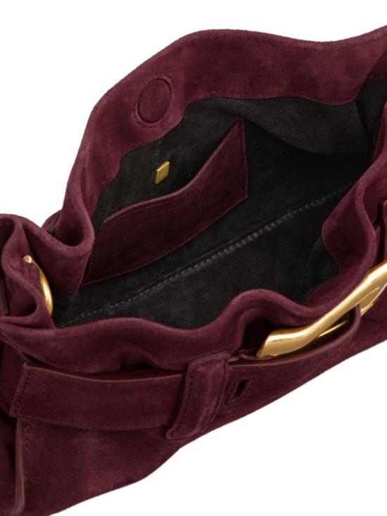 26FW 발망 숄더백 HN1AE994LSDD 3GN Burgundy - BALMAIN
