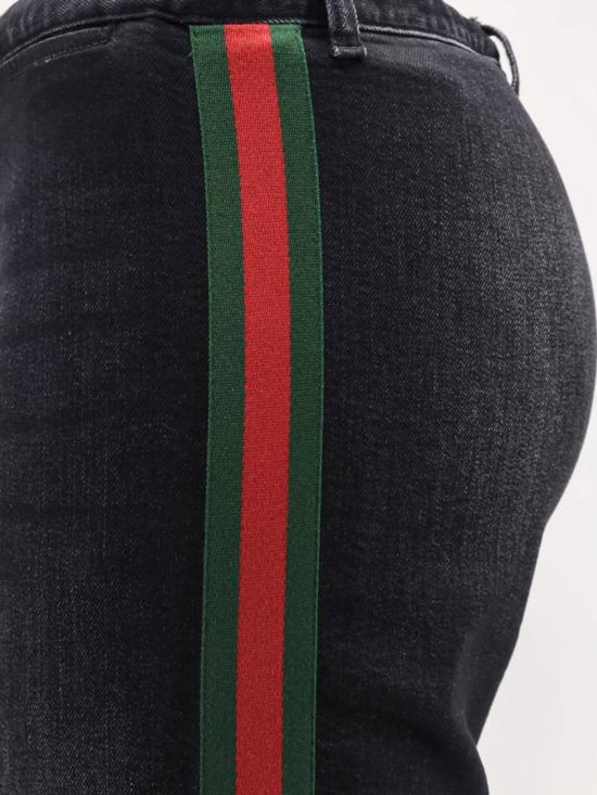 26FW 구찌 데님 팬츠 875555 XDDID Black - GUCCI