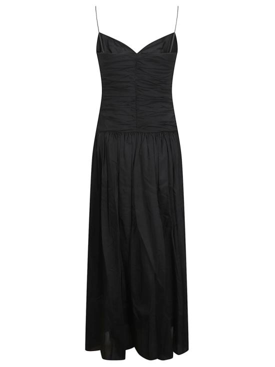 26SS 마토 롱 원피스 GDWDRPL Black - MATTEAU