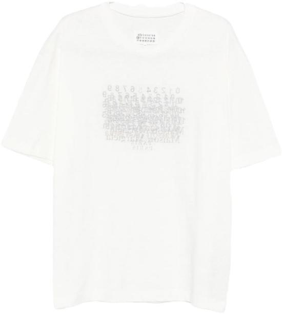 26SS 마르지엘라 반팔 티셔츠 8056263160076 WHITE