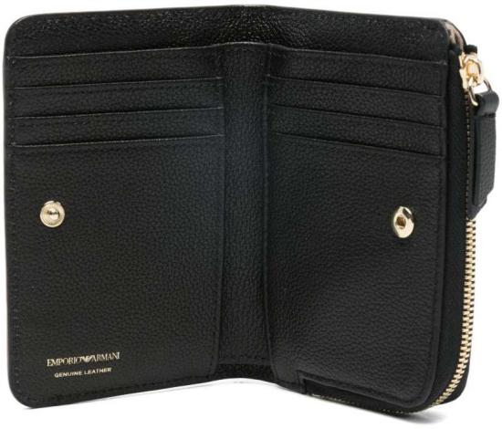 26SS 엠포리오 아르마니 지갑 EW000369AF19568UC001 BLACK - EMPORIO ARMANI