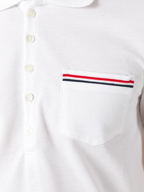 26SS 톰브라운 폴로 티셔츠 810589996768 WHITE - THOM BROWNE