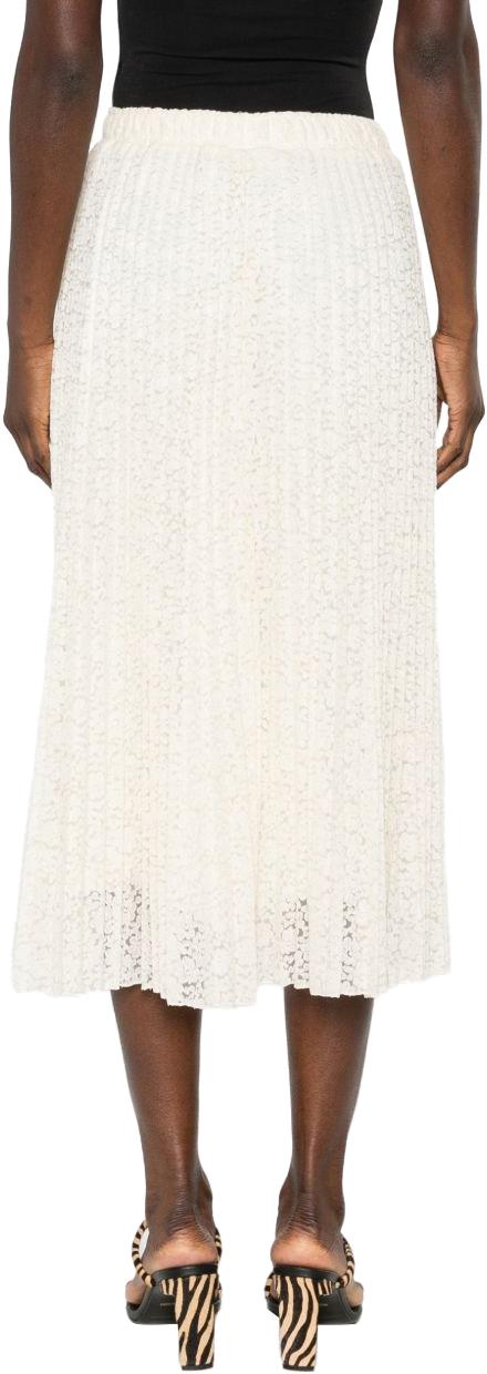26SS 에르마노 설비노 롱 스커트 D482O374EWF20304 WHITE - ERMANNO SCERVINO