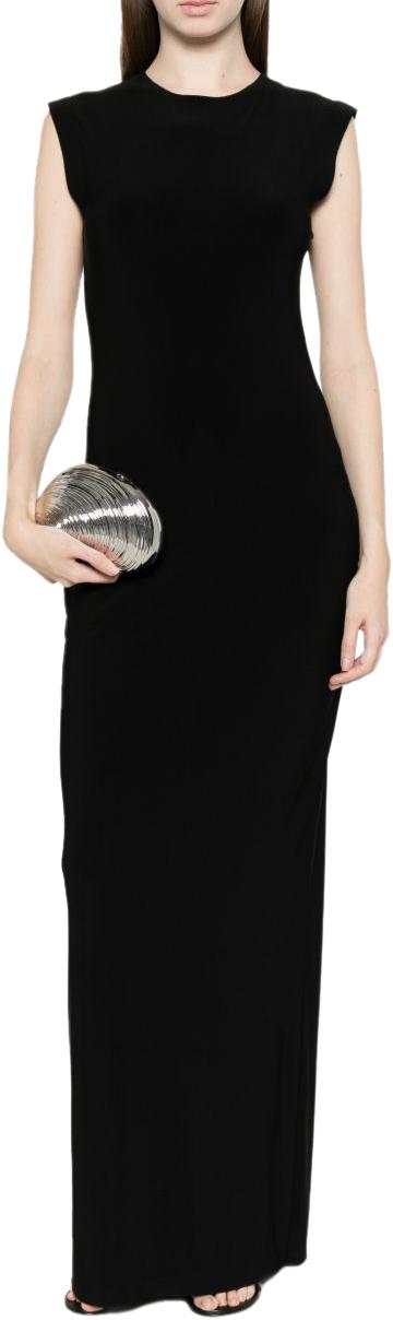 26SS 노마카말리 롱 원피스 KK4253PLT09001 BLACK - NORMA KAMALI