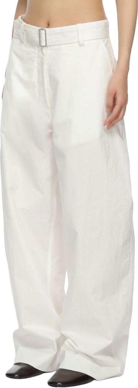 25SS 스튜디오 니콜슨 스트레이트 팬츠 DORINGSNW1627PARCHMENT WHITE - STUDIO NICHOLSON