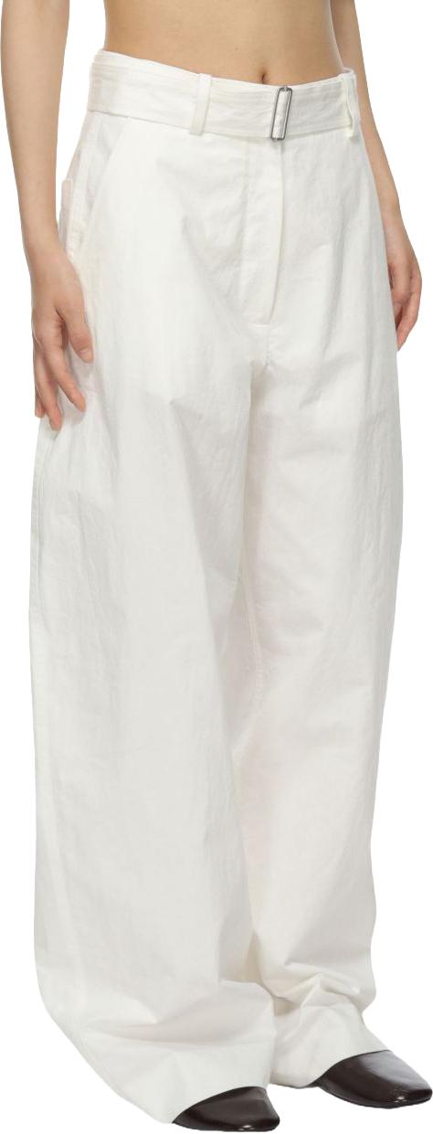 25SS 스튜디오 니콜슨 스트레이트 팬츠 DORINGSNW1627PARCHMENT WHITE - STUDIO NICHOLSON