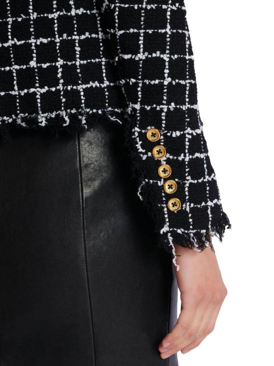26SS 발망 자켓 GF1SM509XL62EAB BLACK - BALMAIN