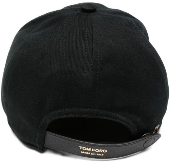 26FW 톰포드 볼캡 MH005TCN061GNWG BLACK - TOMFORD